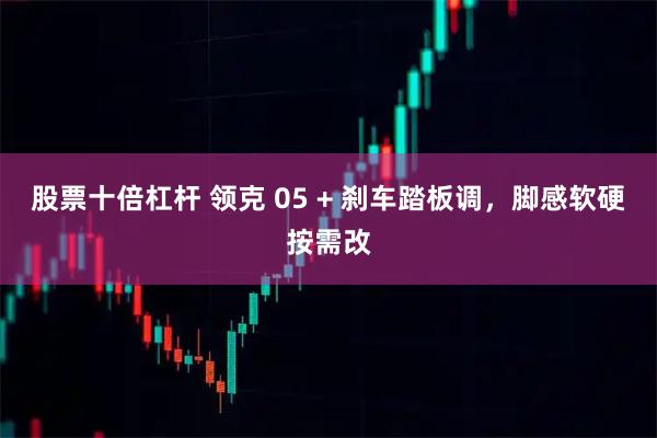 股票十倍杠杆 领克 05 + 刹车踏板调，脚感软硬按需改